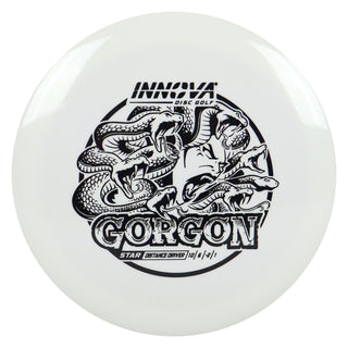 Innova Disc Golf Star Gorgon Distance Driver 10/6/-2/1 White/Black 171 grams