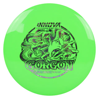 Innova Disc Golf Star Gorgon Distance Driver 10/6/-2/1 Green/Oil Slick 173 grams