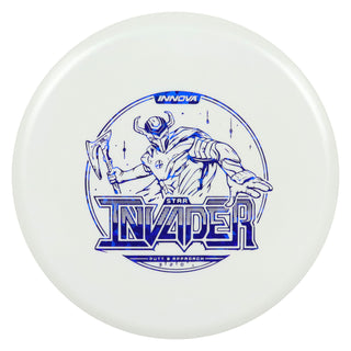 Innova Disc Golf Star Invader Putting Disc 3/2/0/1 White/Navy Shatter 167 grams