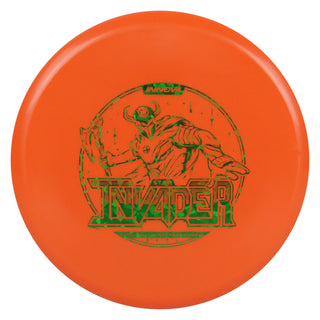 Innova Disc Golf Star Invader Putting Disc 3/2/0/1 Orange/Green Shatter 173 grams