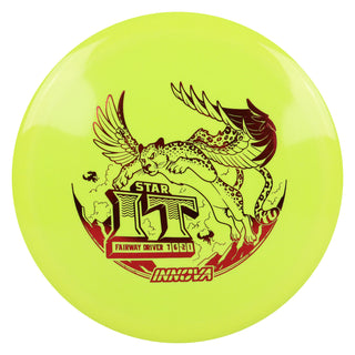 Innova Disc Golf Star IT Fairway Driver 7/6/-2/1 Yellow/Red Holo 169 grams