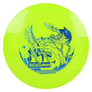 Innova Disc Golf Star IT Fairway Driver 7/6/-2/1 DayGlo/Blue Prisms Wave 171 grams