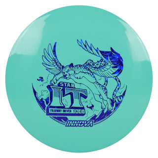 Innova Disc Golf Star IT Fairway Driver 7/6/-2/1 Teal/Navy Shatter 173 grams
