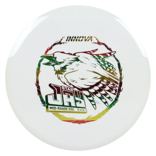Innova Disc Golf Star Jay Midrange Disc 5/4/0/1 White/Rasta 180 grams