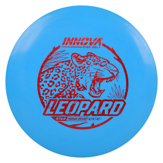 Innova Disc Golf Star Leopard Fairway Driver 6/5/-2/1 Blue/Red Shimmer 173 grams
