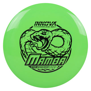 Innova Disc Golf Star Mamba Distance Driver 11/6/-5/1 Green/Black 165 grams