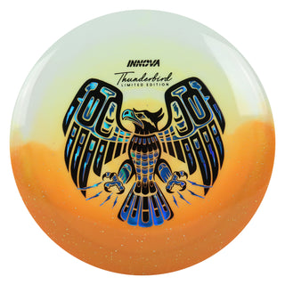 Innova Disc Golf Limited Edition Duo Thunderbird Fariway Driver Orange/Blue Waves 172 grams