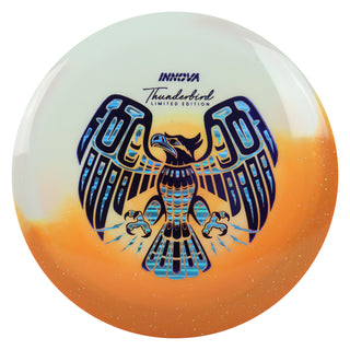 Innova Disc Golf Limited Edition Duo Thunderbird Fariway Driver Orange/Indigo Blue Waves 163 grams