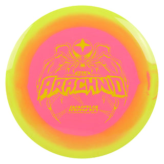 Innova Disc Golf Halo Star Arachnid Midrange 5/6/-1/1 Yellow Pink/Yellow 168 grams