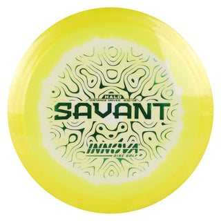 Innova Disc Golf Halo Star Savant Distance Driver 9/5/-1/2 Yellow White/Green 167 grams