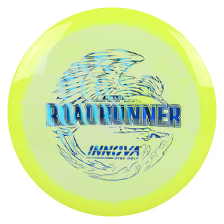 Innova Disc Golf Halo Star Roadrunner Distance Driver 9/5/-4/1 Yellow/ Blue Prism Waves 173 grams