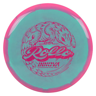 Innova Disc Golf Halo Star Rollo Midrange (Roller) 5/6/-4/1 Pink Teal/Pink 171 grams
