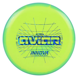 Innova Disc Golf Halo Star Aviar Putt and Approach 2/3/0/1 Green Yellow/Blue Prisms Wave 173 grams