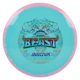 Innova Disc Golf Halo Star Beast Distance Driver 10/5/-2/2 Pink Teal/Rainbow 172 grams