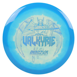 Innova Disc Golf Halo Star Valkyrie Distance Driver 9/4/-2/2 Blue White/Blue Holo 157 grams