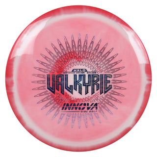 Innova Disc Golf Halo Star Valkyrie Distance Driver 9/4/-2/2 Red White/Blue Camo 173 grams