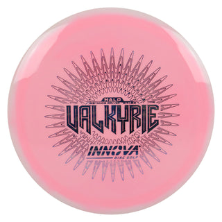 Innova Disc Golf Halo Star Valkyrie Distance Driver 9/4/-2/2 White Pink/Blue Camo 173 grams