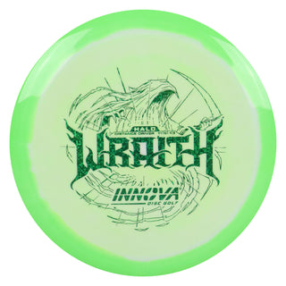Innova Disc Golf Halo Star Wraith Distance Driver 11/5/-1/3 Green White/Matrix 173 grams