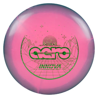 Innova Disc Golf Halo Star Aero Beginner All Around 3/6/0/0 Black Pink/Green Shatter 175 grams