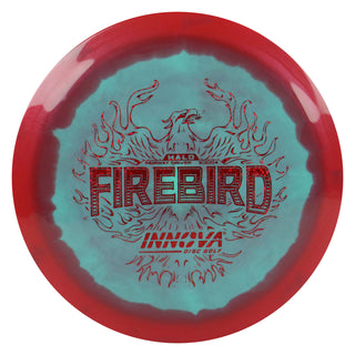 Innova Disc Golf Halo Star Firebird Distance Driver 9/3/0/4 Red Teal/Red Shimmer 170 grams