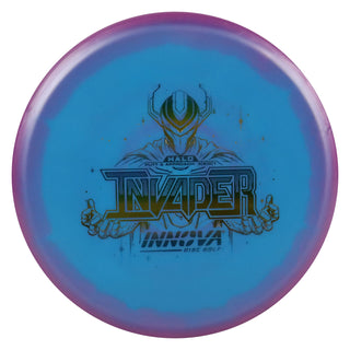 Innova Disc Golf Halo Star Invader Putter 3/2/0/1 Purple Blue/Blue Metallic 170 grams