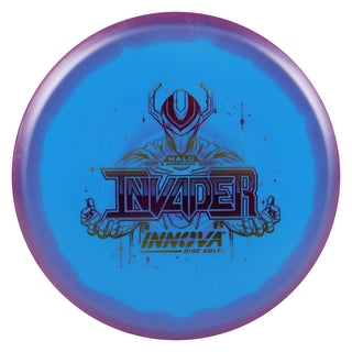 Innova Disc Golf Halo Star Invader Putter 3/2/0/1 Purple Blue/Purple Metallic 170 grams