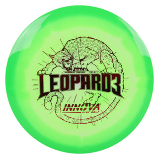Innova Disc Golf Halo Star Leopard3 Fairway Driver 7/5/-2/1 Green/Red 172 grams