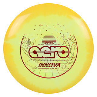 Innova Disc Golf Halo Star Aero Beginner All Around 3/6/0/0 Yellow White/Red Matrix 180 grams