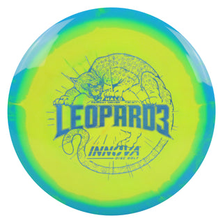 Innova Disc Golf Halo Star Leopard3 Fairway Driver 7/5/-2/1 Blue Yellow/Blue Holo 173 grams
