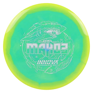 Innova Disc Golf Halo Star Mako3 Midrange Disc 5/5/0/0 Yellow Green/White 180 grams