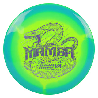 Innova Disc Golf Halo Star Mamba Distance Driver 11/6/-5/1 Green Yellow/Lavender 147 grams