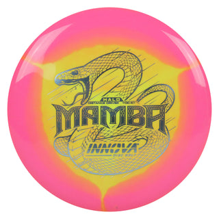 Innova Disc Golf Halo Star Mamba Distance Driver 11/6/-5/1 Pink Yellow/Slate 150 grams