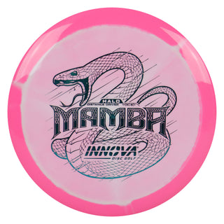 Innova Disc Golf Halo Star Mamba Distance Driver 11/6/-5/1 Pink White/Turquoise 166 grams