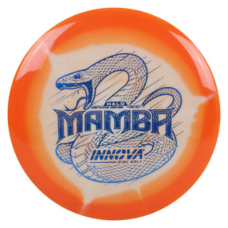 Innova Disc Golf Halo Star Mamba Distance Driver 11/6/-5/1 Orange White/Blue 146 grams