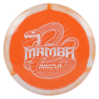 Innova Disc Golf Halo Star Mamba Distance Driver 11/6/-5/1 White Orange/White 164 grams