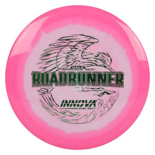 Innova Disc Golf Halo Star Roadrunner Distance Driver 9/5/-4/1 Pink White/Green 162 grams