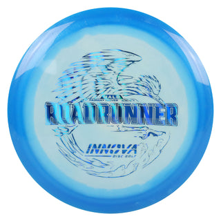 Innova Disc Golf Halo Star Roadrunner Distance Driver 9/5/-4/1 Blue White/Blue Prism Wave 151 grams