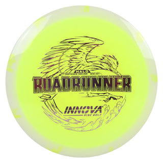 Innova Disc Golf Halo Star Roadrunner Distance Driver 9/5/-4/1 White Yellow/Lavender 161 grams