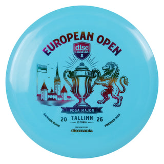 Discmania Gannon Buhr Triumph Series Q-Line Premier MD3 2026 European Open Sky Blue/Rainbow 177 grams