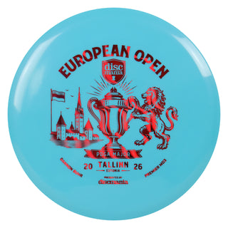 Discmania Gannon Buhr Triumph Series Q-Line Premier MD3 2026 European Open Sky Blue/Red Waves 178 grams