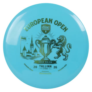 Discmania Gannon Buhr Triumph Series Q-Line Premier MD3 2026 European Open Sky Blue/Olive 177 grams