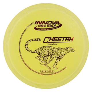 Innova Disc Golf DX Cheetah Fairway Driver 6/4/-2/2 Yellow/Red 164 grams