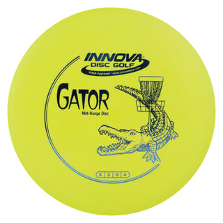 Innova Disc Golf DX Gator Midrange Disc 5/2/0/4 Yellow/Blue 172 grams