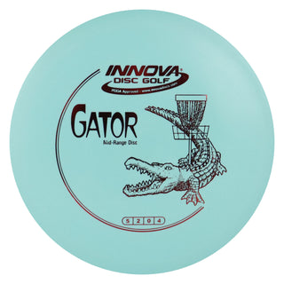 Innova Disc Golf DX Gator Midrange Disc 5/2/0/4 Teal/Red 175 grams