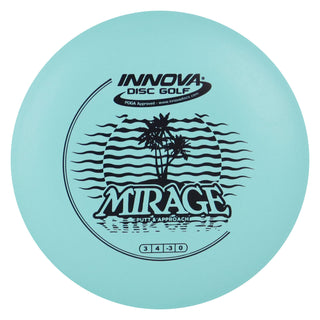 Innova Disc Golf DX Mirage Putting Disc 3/4/-3/0 Teal/Black 151 grams