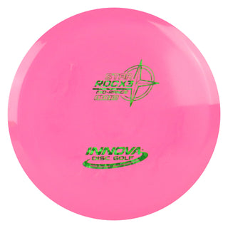 Innova Disc Golf Star RocX3 Midrange Disc 5/4/0/3.5 Pink/Green Shatter 176 grams