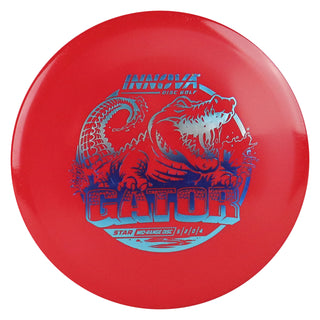 Innova Disc Golf Star Gator Midrange Disc 5/2/0/4 Red/Blue Metallic 173 grams