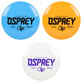 Climo Disc Golf Major Line First Run Osprey Distance Driver 10/6/-3/1 - Choose Exact Disc
