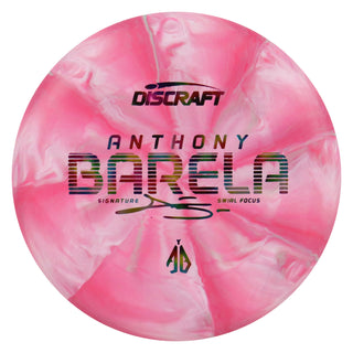 Discraft Disc Golf Anthony Barela Swirl CT Focus Putter 2/2/-1/2 Red White/Rainbow 167-169g