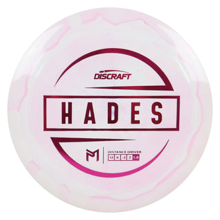 Discraft Disc Golf Paul McBeth Signature Hades Distance Driver 12/6/-3/2 Light Pink/Magenta 170-172g